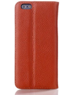 Etui cuir iPhone 6 et 6s - cuir Magnetic marron Etui cuir iPhone 6 et 6s - cuir Magnetic marron
