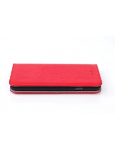 Etui cuir iPhone 6 et 6s - cuir Magnetic Rouge Etui cuir iPhone 6 et 6s - cuir Magnetic Rouge