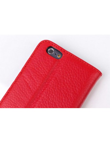 Etui Iphone 6 cuir Magnetic