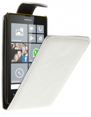 Etui Lumia 520 et lumia 525 simili cuir