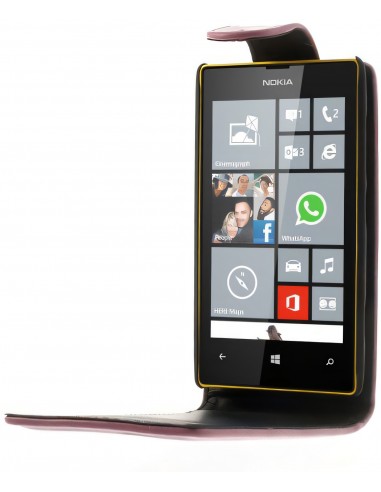 Etui Lumia 520 et lumia 525 simili cuir
