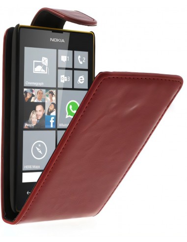 Etui Lumia 520 et lumia 525 simili cuir