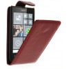 Etui Lumia 520 et lumia 525 simili cuir Rouge