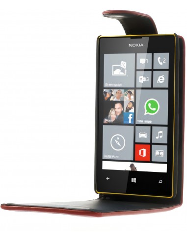 Etui Lumia 520 et lumia 525 simili cuir