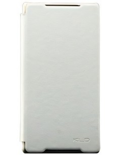 Etui Xperia Z2 Folio en simili cuir Blanc Etui Xperia Z2 Folio en simili cuir Blanc