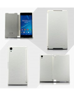 Etui Xperia Z2 Folio en simili cuir Blanc Etui Xperia Z2 Folio en simili cuir Blanc