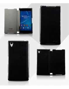 Etui Xperia Z2 Folio en simili cuir Noir Etui Xperia Z2 Folio en simili cuir Noir