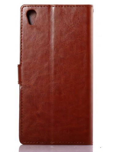 Etui Xperia Z3 Cuir laqué