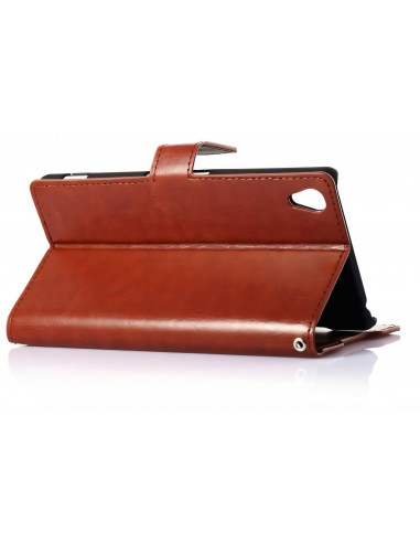 Etui Xperia Z3 Cuir laqué