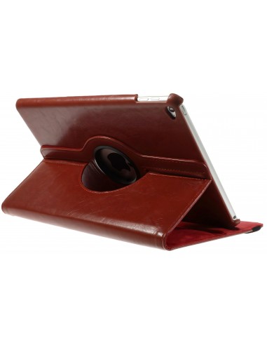 Housse iPad Air 2 à rotation 360° aspect simili cuir
