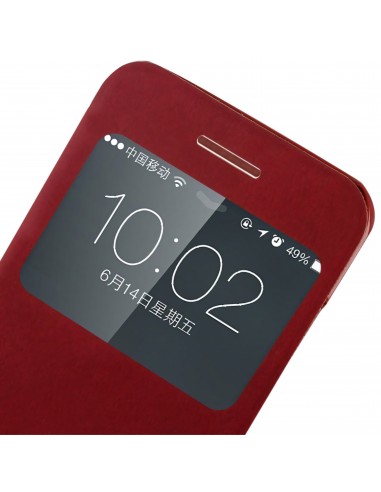 Etui Iphone 6 Cuir avec fenetre