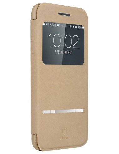 Etui Iphone 6 Cuir avec fenetre