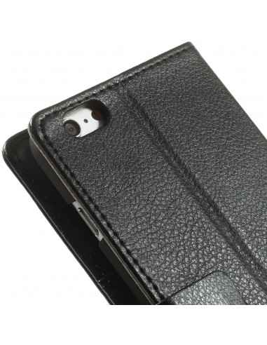 Etui Iphone 6 Plus portefeuille - simili cuir