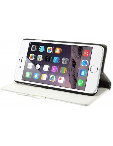 Etui Iphone 6 Plus portefeuille - simili cuir