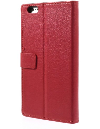 Etui Iphone 6 Plus portefeuille - simili cuir