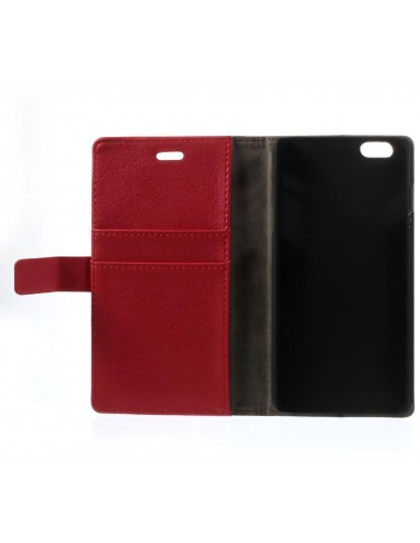 Etui Iphone 6 Plus portefeuille - simili cuir