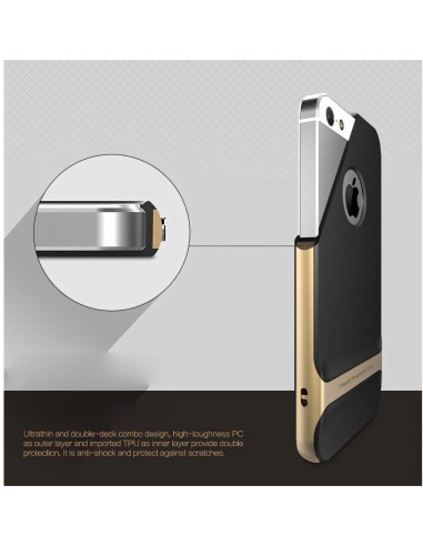 Coque Iphone 5 5S Silicone Hybride