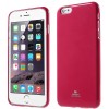 Coque iPhone 6s et 6 silicone Gel Mercury Fushia