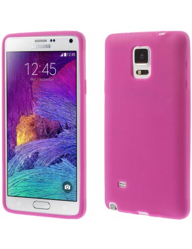 Coque Galaxy Note 4 Silicone Naked