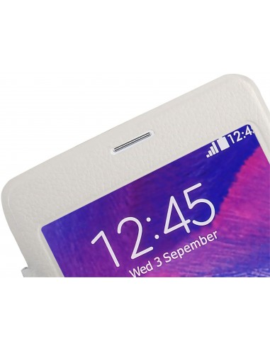 Etui Galaxy Note 4 Cuir Baseus avec fenetre