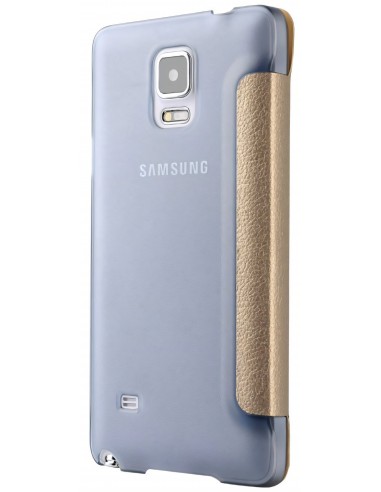 Etui Galaxy Note 4 Cuir Baseus avec fenetre