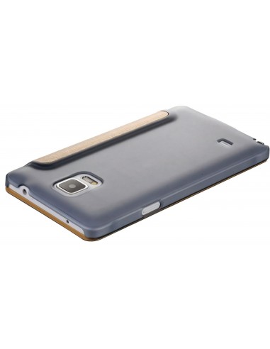 Etui Galaxy Note 4 Cuir Baseus avec fenetre