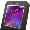 Etui Galaxy Note 4 Cuir avec fenetre Kakusiga