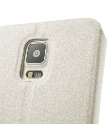 Etui Galaxy Note 4 Cuir avec fenetre Kakusiga