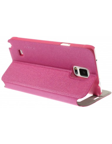 Etui Galaxy Note 4 Cuir avec fenetre Kakusiga