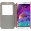 Etui Galaxy Note 4 Cuir avec fenetre Kakusiga