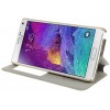 Etui Galaxy Note 4 Cuir avec fenetre Kakusiga