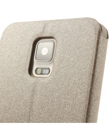 Etui Galaxy Note 4 Cuir avec fenetre Kakusiga