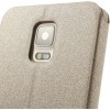 Etui Galaxy Note 4 Cuir avec fenetre Kakusiga