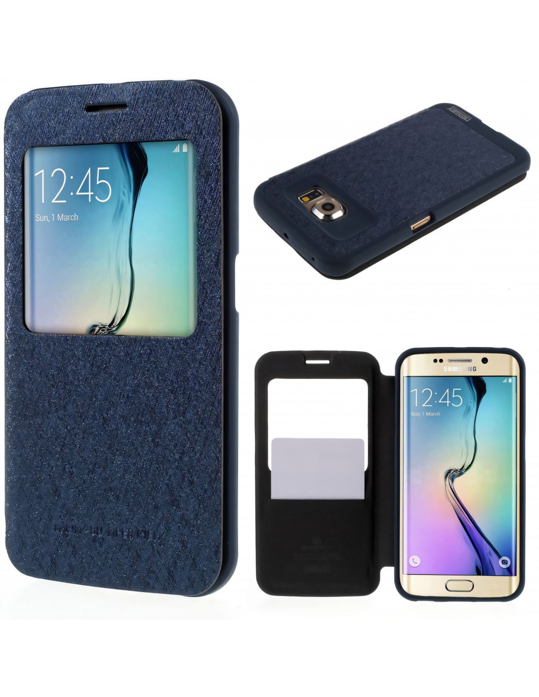 Pochette galaxy s6 edge top