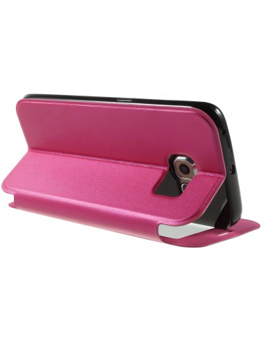 Etui Galaxy S6 Edge Slide avec fenetre