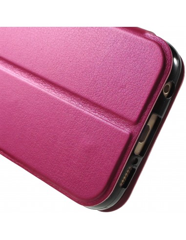 Etui Galaxy S6 Edge Slide avec fenetre