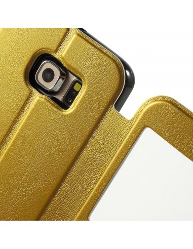 Etui Galaxy S6 Edge Slide avec fenetre