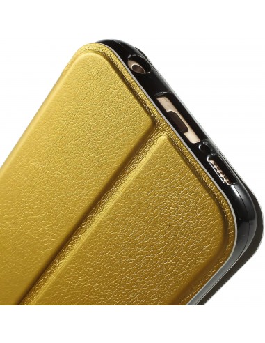 Etui Galaxy S6 Edge Slide avec fenetre