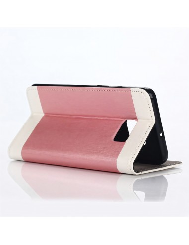 Etui Galaxy S6 Edge Plus Cuir Bi-Couleur