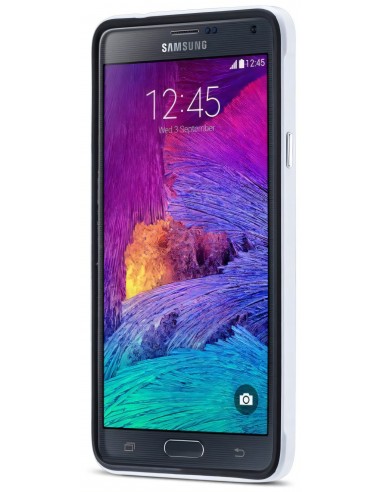 Coque Galaxy Note 4 Silicone Hybrid