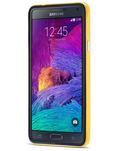 Coque Galaxy Note 4 Silicone Hybrid