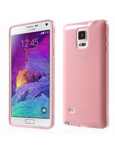 Coque Galaxy Note 4 Silicone Soft