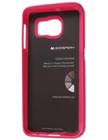 Coque Galaxy S6 Edge Silicone Gel Mercury