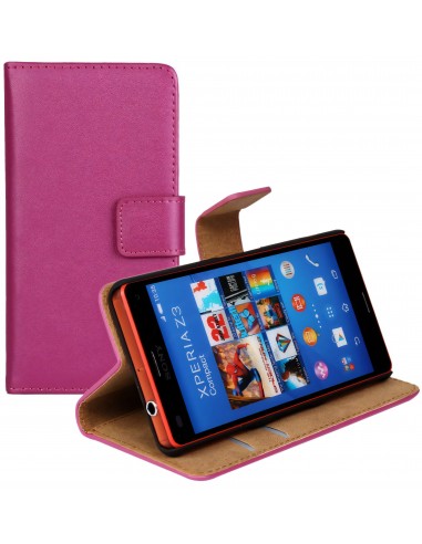 Etui Xperia Z3 Compact Split Cuir