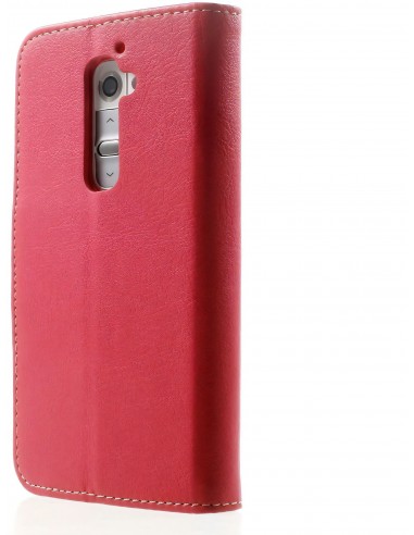 Etui LG G2 Simili Cuir Litchi