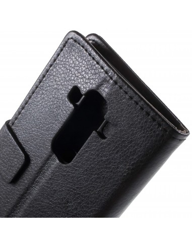 Etui LG G4 simili cuir Litchi
