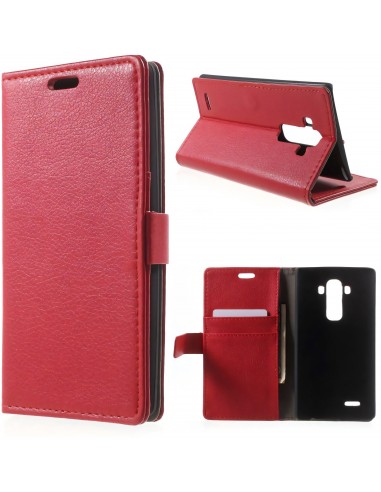 Etui LG G4 simili cuir Litchi