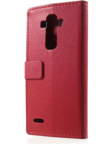 Etui LG G4 simili cuir Litchi