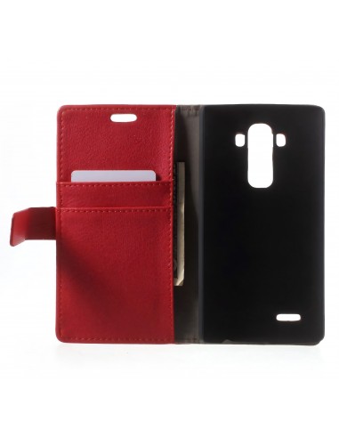 Etui LG G4 simili cuir Litchi
