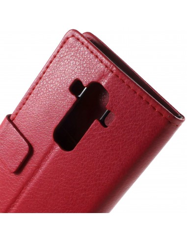 Etui LG G4 simili cuir Litchi